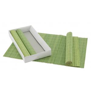 Photo TST199S : Green bamboo placemats