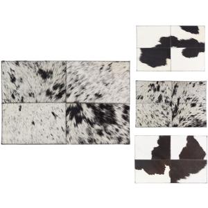 Photo TST221S : Sets de table en peau de vache