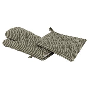 Photo TTX214S : Oven mitt and pot holder set