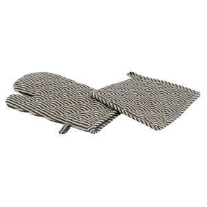 Photo TTX215S : Oven mitt and pot holder set