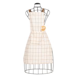 Photo TTX2180 : Checkered cotton apron.