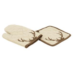 Photo TTX232S : Cotton glove and oven glove set