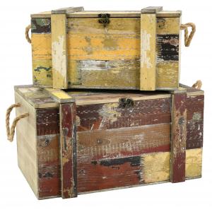 Photo VCO255S : Recycled wood boxes