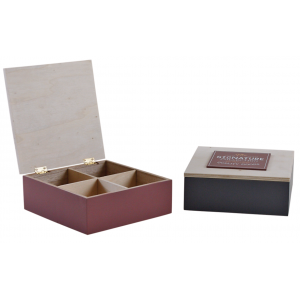 Photo VCP1240 : Lacquered wood tea box