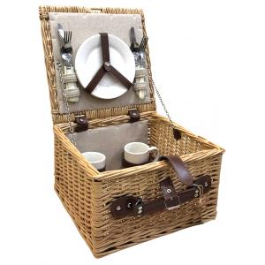 Photo VPI1400C : Natural willow picnic basket