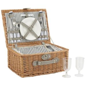 Photo VPI1410C : Picnic basket in willow