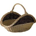 Photo PBU1350 : Panier à bûches en osier