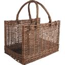 Photo PBU1960 : Panier à bûches en osier