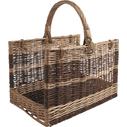 Photo PBU1980 : Panier à bûches en osier