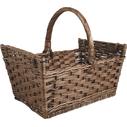 Photo PBU1990 : Panier à bûches en osier