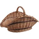 Photo PBU2000 : Panier à bûches en osier buff
