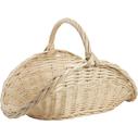 Photo PBU2120 : Panier à bûches en osier buff