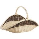 Photo PBU2130 : Panier à bûches en osier