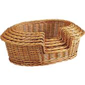 Photo ANI111S : Buff willow pet baskets
