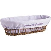 Photo CBA2310C : Unpeeled willow bread basket