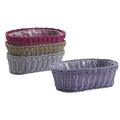 Photo CBA2530P : Oval polyrattan basket