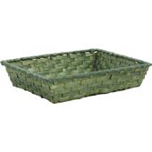 Photo CCO7650 : Green stained bamboo basket