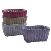 Photo CCO8570P : Rectangular polyrattan basket