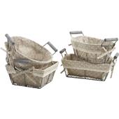 Photo CDA4990J : Grey wire basket