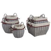 Photo CDA544SJ : Half willow baskets