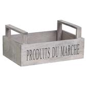 Photo CDA5600 : Stained wood basket Produits du Marché