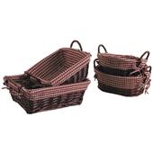Photo CDA5710C : Stained half willow basket