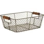 Photo CMA2660 : Rectangular wire basket