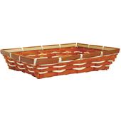 Photo CMA2930 : Rectangular bamboo basket