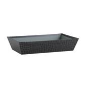 Photo CMA3713 : Grey crocodile cardboard basket