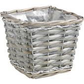 Photo CPO1490P : Grey split willow pot covers