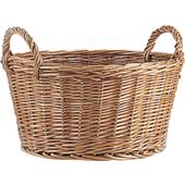 Photo CUT1040 : Large buff willow utility basket