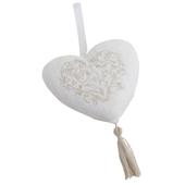 Photo DMO1350 : Linen hanging heart