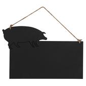 Photo DMU1500 : Pig shaped blackboard