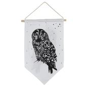 Photo DMU1700 : Cotton wall decor Owl