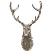 Photo DMU1710 : Deer wall decor in aluminium