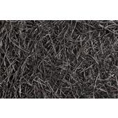 Photo EFF1090 : Fine dark brown paper crinkle cut shred