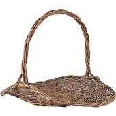 Photo FCO171S : Unpeeled willow baskets with handle