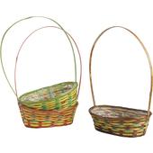 Photo FCO4671P : Bamboo basket with handle