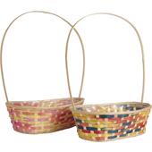 Photo FCO4770P : Bamboo basket with handle