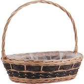 Photo FCO500SP : Wood and willow baskets with handle