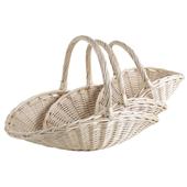 Photo FCO547S : White willow fruit baskets