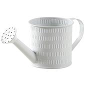 Photo GAR1540 : White lacquered metal mini watering can