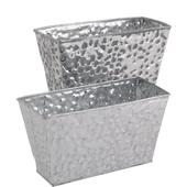 Photo GCO2230 : Rectangular zinc basket