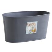 Photo GCO3320 : Oval lacquered metal basket Café de Paris