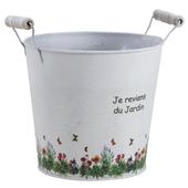 Photo GCP1940 : Zinc flower pot cover Jardin