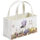 Photo GPA1300 : Metal basket with Provence design