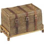 Photo KMA108S : Rattan trunks on stand