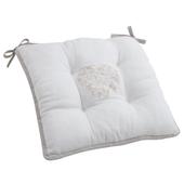 Photo NCO1790 : Linen and cotton seat cushion