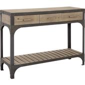 Photo NCS1070 : Metal and wood console table