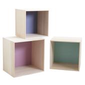 Photo NEM124S : Square wall shelves